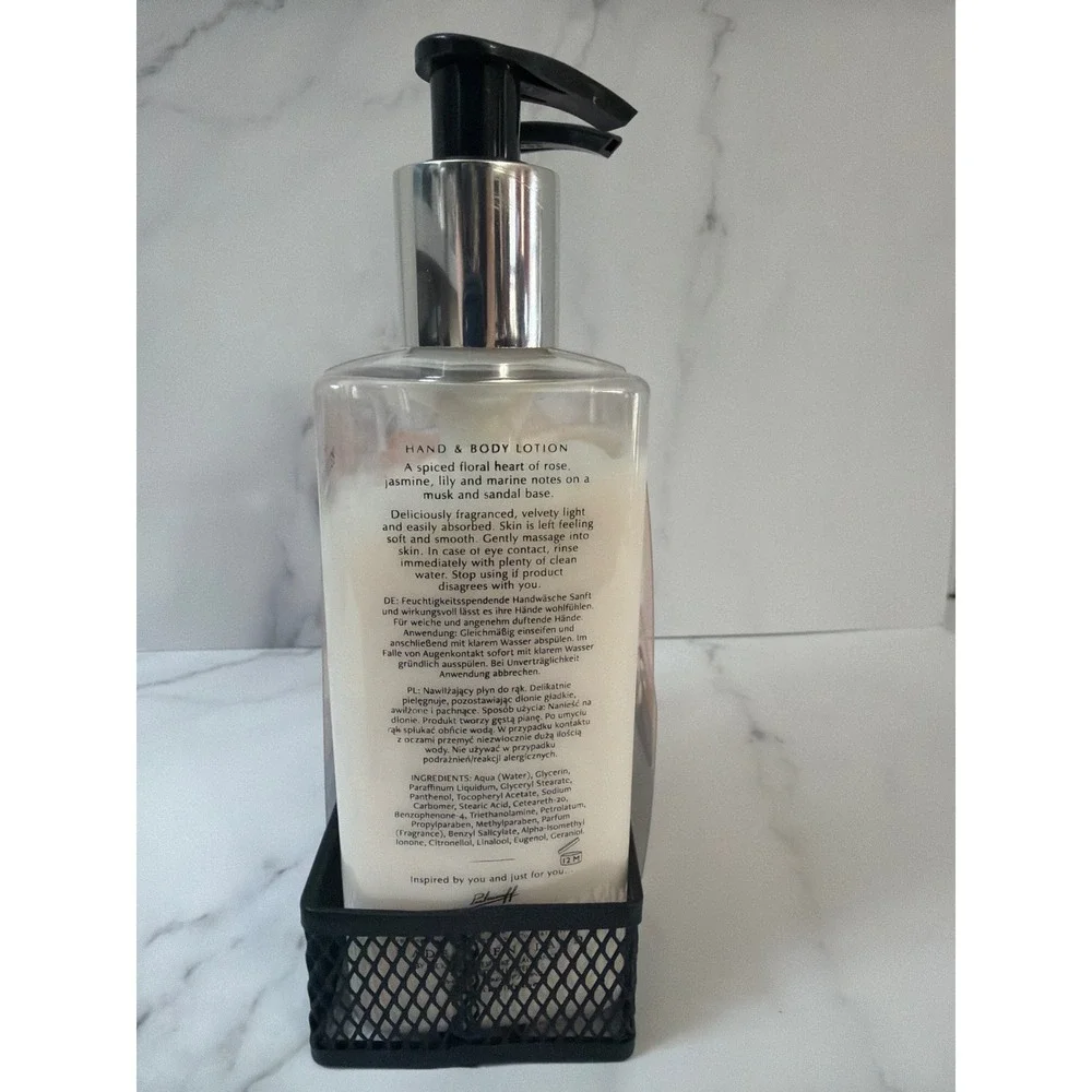 Pecksniff's England Fresh Cotton & Pink Lily Hand Wash and Lotion Set 10.1oz 2pk